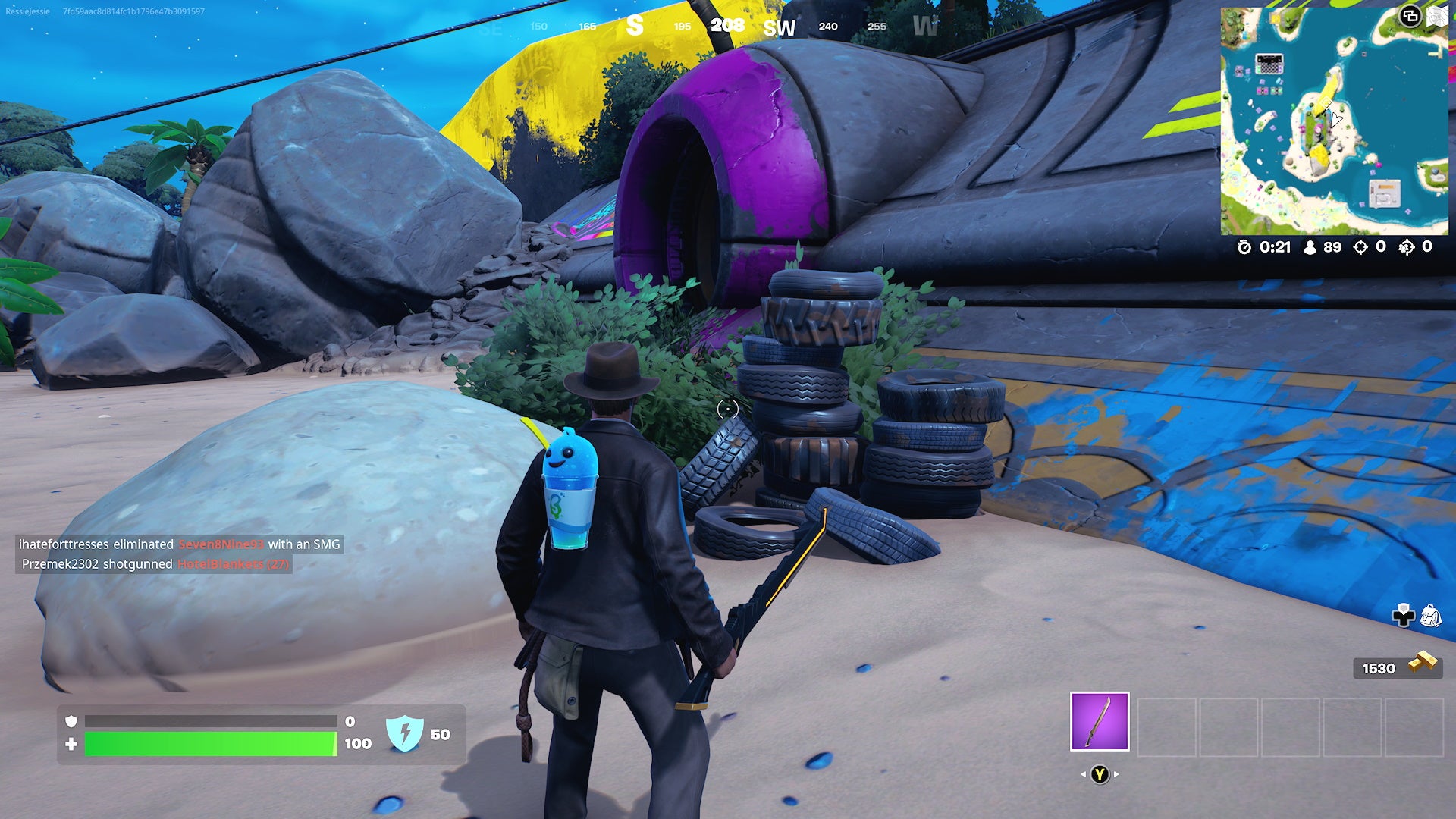 How to bounce on a Crash Pad, Bouncy Slurpshroom and offroad tires in